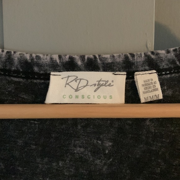 Black Acid Wash dress BNWT. - Picture 2 of 2